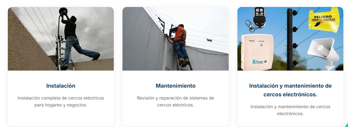 CERCOS ELECTRICOS
